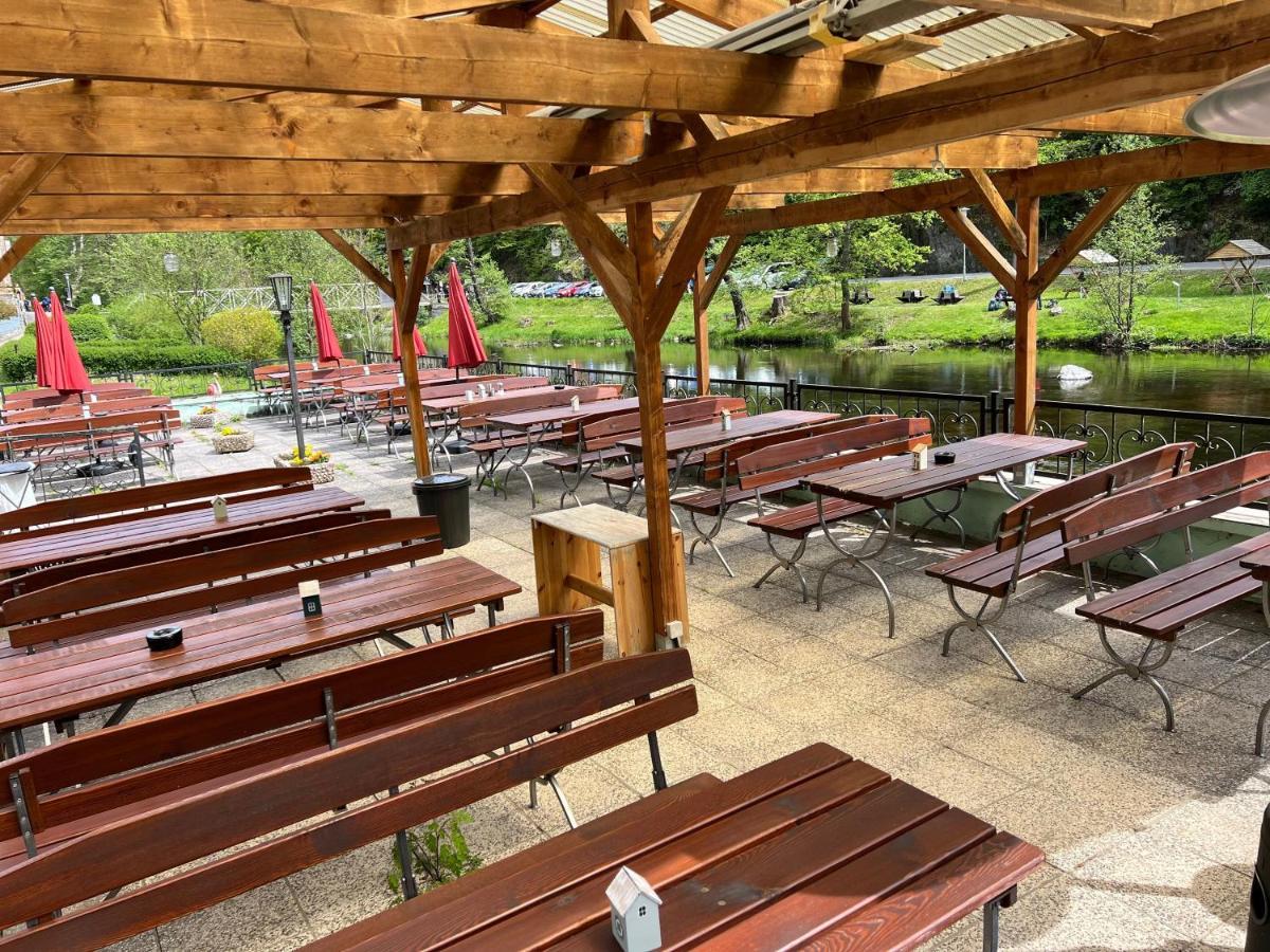 Pension Sternschnuppe, Treseburg Harz, Unmittelbar Am Wasser Тале Екстериор снимка
