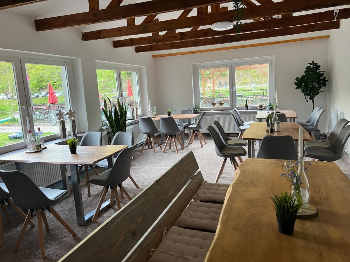 Pension Sternschnuppe, Treseburg Harz, Unmittelbar Am Wasser Тале Екстериор снимка