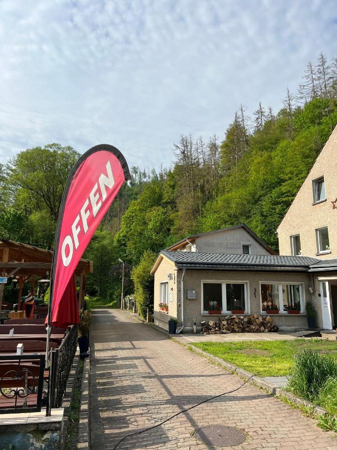 Pension Sternschnuppe, Treseburg Harz, Unmittelbar Am Wasser Тале Екстериор снимка