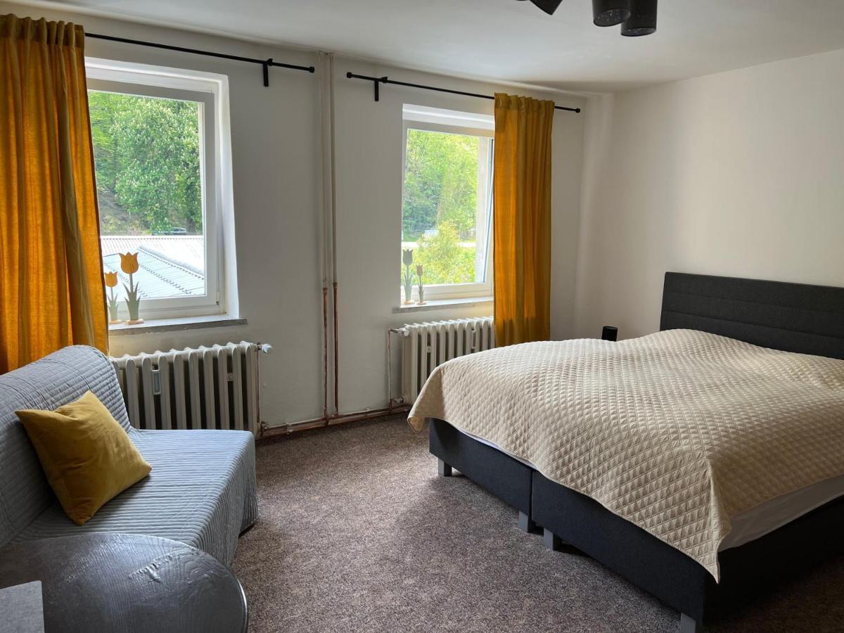 Pension Sternschnuppe, Treseburg Harz, Unmittelbar Am Wasser Тале Екстериор снимка